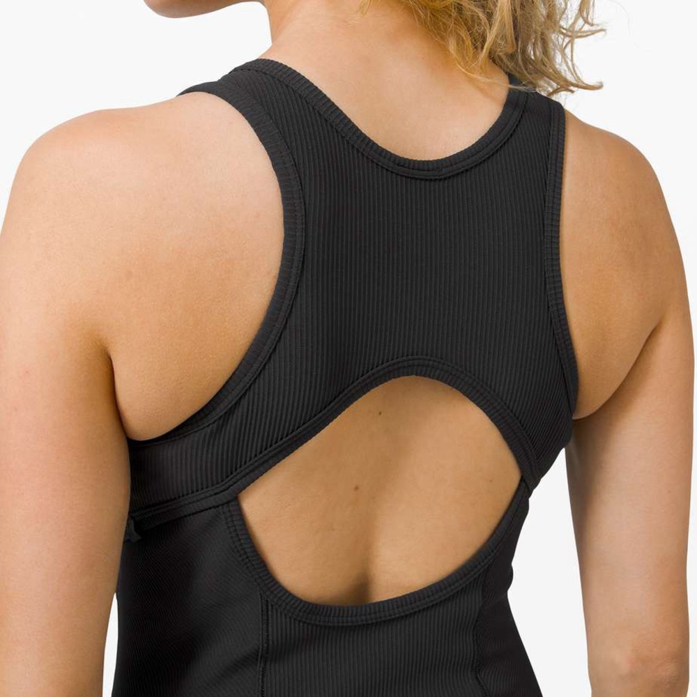 Lululemon Brunch and Back Dress-Size 8-Black - Picture 4 of 11